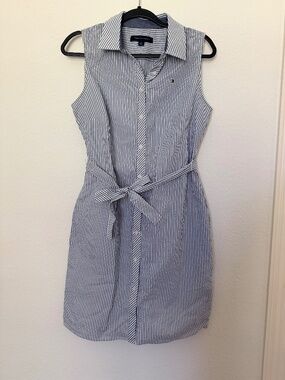 Tommy Hilfiger seersucker dress size 8